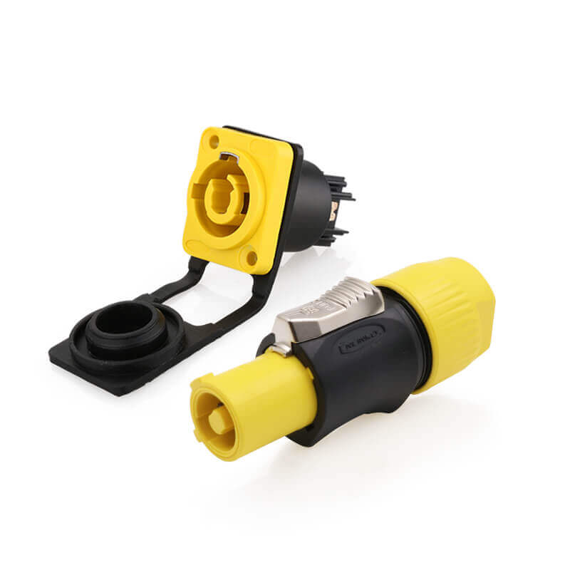 Waterproof Ip65 Aviation Plug YF24 Power Supply Led Display Plug And Socket