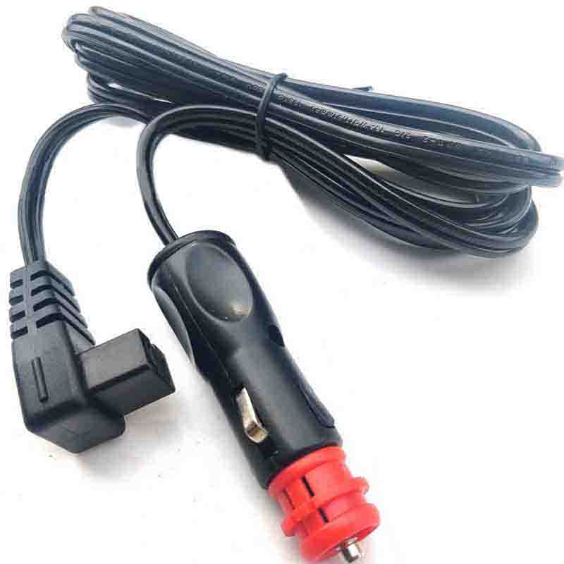 Cable de alimentación del encendedor de cigarrillos del coche 12V/24V para el cable de alimentación del refrigerador del coche 2M