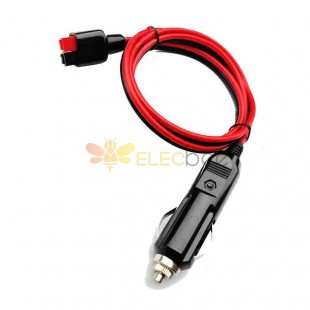 LKCl976 Powerwerx Cigarette Lighter Plug To Anderson Powerpole 18 Inch Adapter Cable 0.6 Meter