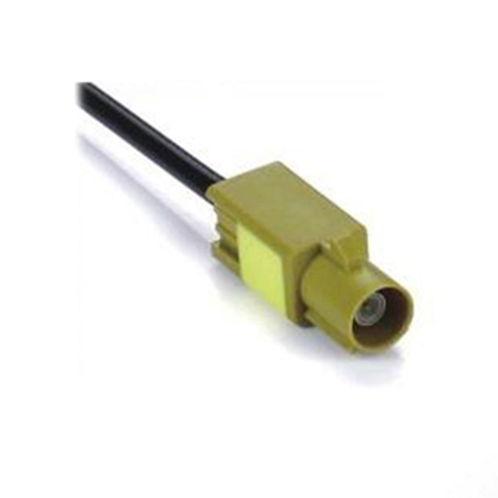 Кабель Fakra K Code Straight Male Connector Curry SDARS Satellite Single End Cable 0,5 м