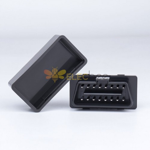 Automobile OBD Shell OBD2 Male Plug Connector Elm327 Bluetooth Minishell J1962M Diagnostic