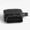 Automobile OBD2 16 Pin Male connector OBD Shell Plug+Shell+Sr+Power Button+Screw Diagnostic