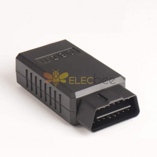 Automobile OBD2 Male Shell Connector For Elm327 Bluetooth And Gps 16 Pin Diagnostic Tool
