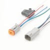 Sensor Actor Cable Plug Dt04-4P And Dt04-4S 0.1M