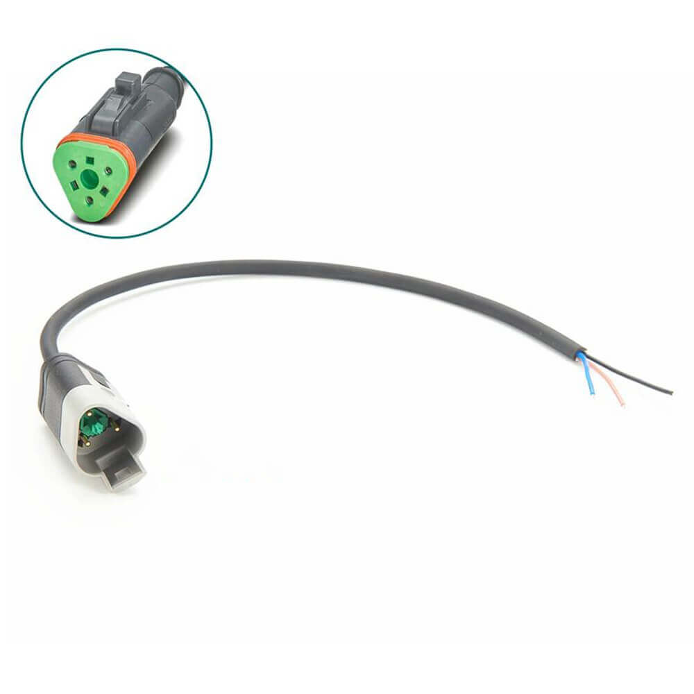 Elecbee DT06-3P 3-контактный штыревой штекер серии Dt Автомобильный соединительный кабель