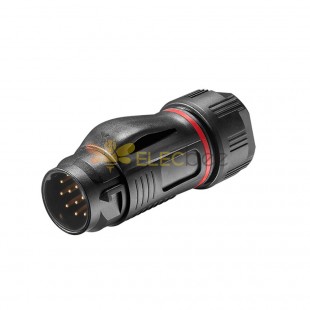 Aviation Cconnector Male Plug Plastic Shell Industrial Connector Bd20 Waterproof 14-Pin