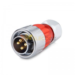 DH20 4 Pin Waterproof Quick Connect Disconnect Electrical Connector M20 Male Plug Audio Equipment Industry Signal Connector