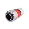 DH20 Metal Waterproof Aviation Connector Inline Cable Connector 3 Pin Male Mating Plug