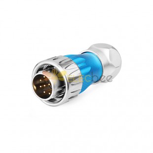 DH24 10 Pin Waterproof Quick Connect Disconnect Electrical Connector M20 Male Plug Audio Equipment Industry Signal Connector
