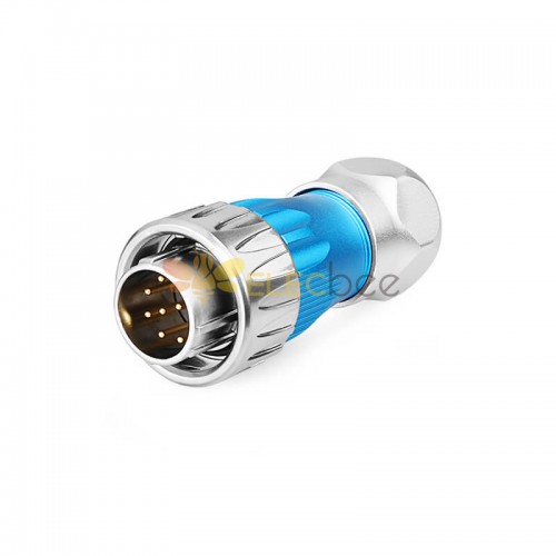 DH24 10 Pin Waterproof Quick Connect Disconnect Electrical Connector M20 Male Plug Audio Equipment Industry Signal Connector