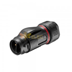 Industrial Connector BD20 Waterproof 2-Pin Aviation Plastic Shell Male Plug