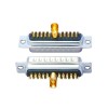 D-SUB 21W1 Male Straight Solder Type 10A 20A 30A 40A Gold Plated 