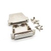 D-sub 104Pin Solder Type Female Connector Machine Pins Straight with Metal shell