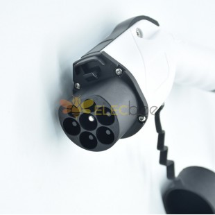 GB Standards AC Charging Connector Plug 16A 220V Single Phase Vehicle End EV Charger Mode 2 with 5M Cable