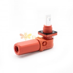 Connecteur de stockage de batterie d'énergie IP67 prise Surlok mâle à angle droit 150A 8mm 35mm2 rouge