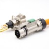 Соединительный кабель HVIL 1-контактный 25 мм2 длина линии 0,5 м прямой металлический штекер 125A 6 мм