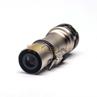 500A HVIL عالية الجهد موصل التعشيق 1Pin 14mm مستقيم التوصيل قذيفة معدنية