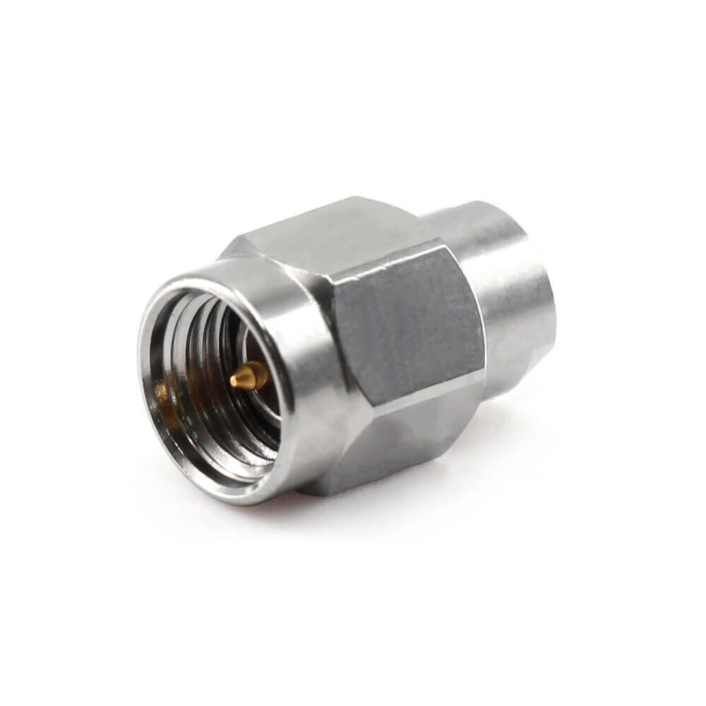 3.5Mm Male Rf Coax Connector 33Ghz Stainless Steel 50Ohm 2W Test Connector