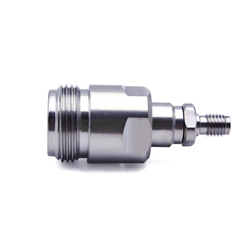 Austauschbarer SSMA-Steckverbinder, 12,7 x 4,8 mm / 0,50 x 0,19″ Flanschstecker für 0,38 mm / 0,015″ Pin