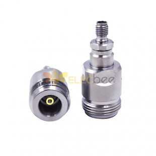 N Female To SSMA Female Dc-18G Stainless Steel Rf Coax Connector Test Adapter