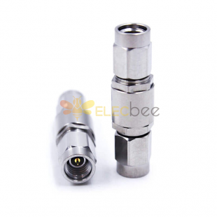 SSMA Male To SSMA Male Dc-40G Stainless Steel Rf Coax Connector Test Adapter