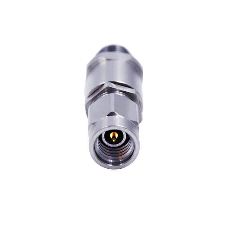 Stainless Steel Rf Coax Connector 3.5mm Female To SSMA Male Dc-26.5G Test Adapter