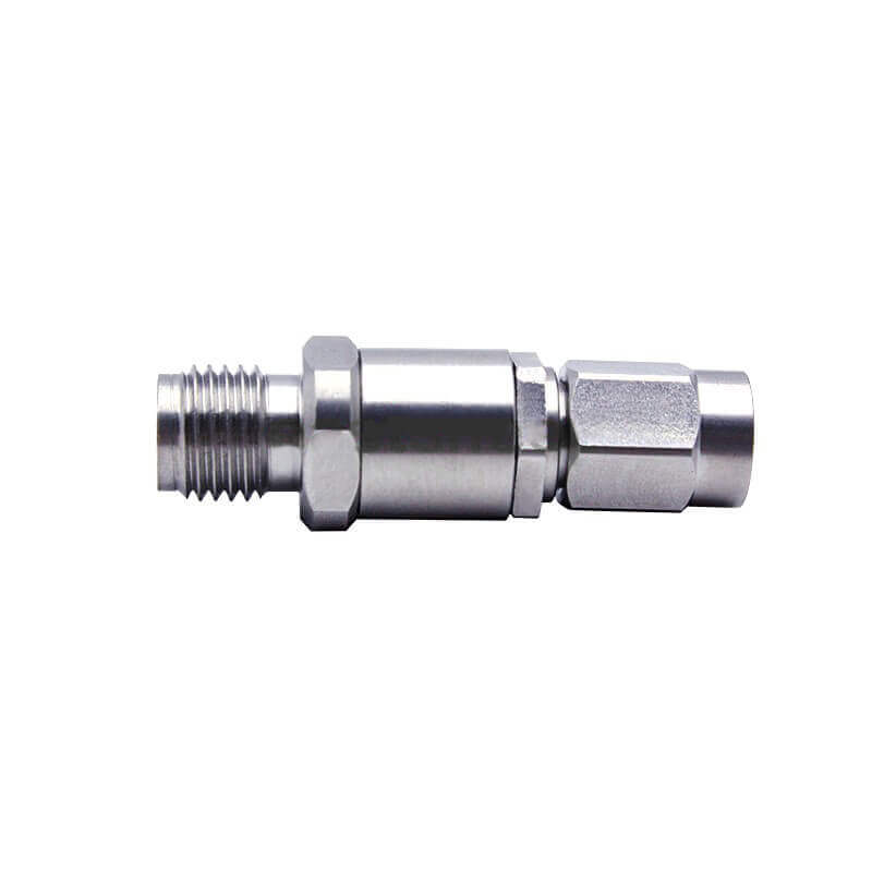 Stainless Steel Rf Coax Connector 3.5mm Female To SSMA Male Dc-26.5G Test Adapter
