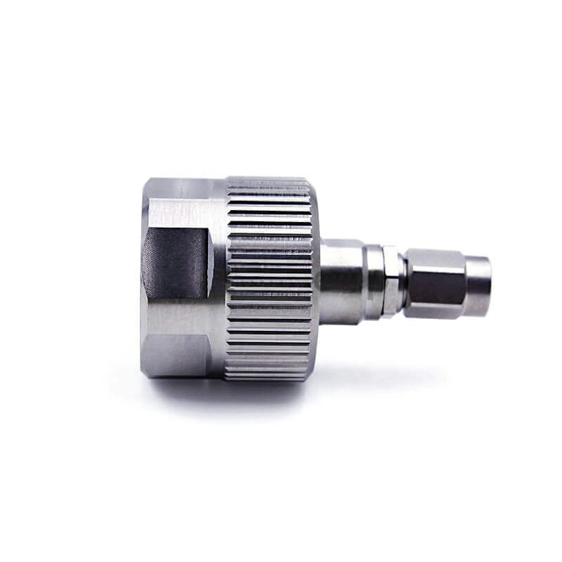 Stainless Steel Rf Coax Connector N Male To SSMA Male Dc-18G Test Adapter