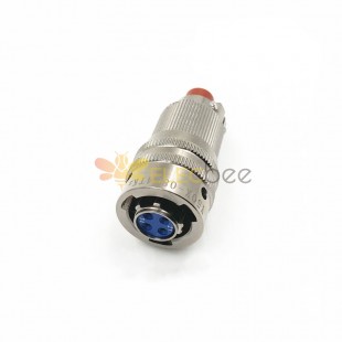 Y50X-0804TK2 4 Pin Female Plug Aluminum alloy 8 Shell Size solder Bayonet Coupling Cable Connector