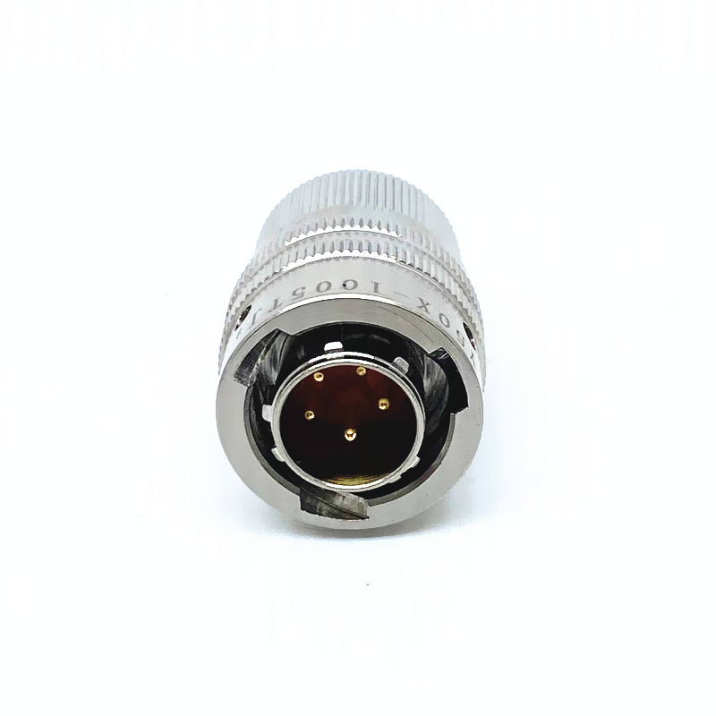 Y50X-1005TJ2 5 Pin Male Plug Aluminum alloy 10 Shell Size solder Bayonet Coupling Cable Connector