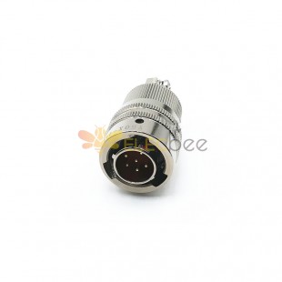 Y50X-1006TJ2 6 Pin Male Plug Aluminum alloy 10 Shell Size solder Bayonet Coupling Cable Connector