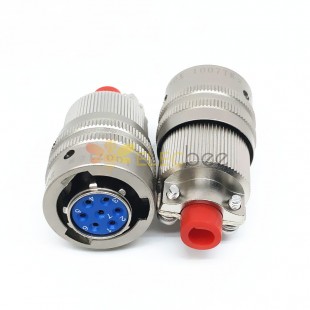 Y50X-1007TK2 7 Pin Female Plug Aluminum alloy 10 Shell Size solder Bayonet Coupling Cable Connector