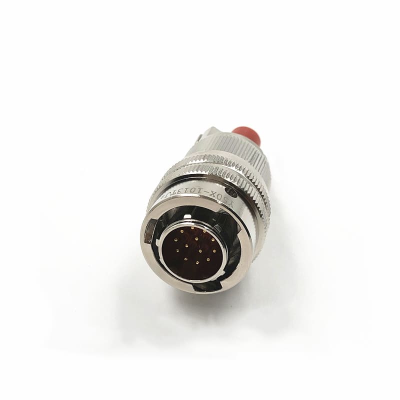 Y50X-1013TJ2 13 Pin Male Plug Aluminum alloy 10 Shell Size solder Bayonet Coupling Cable Connector