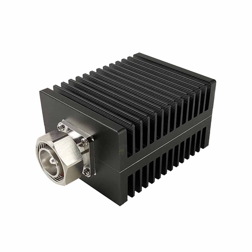 100W Square DIN Male to Female Load 7/16 RF Coaxial Fixed Load 3G/4G