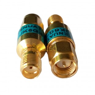 Gold-Plated Brass 2W 6G Attenuator Sma Male Plug To Sma Female Jack Rf Coaxial Attenuator 2W 0-6Ghz 50Ohm 1-30Db Connector 30db