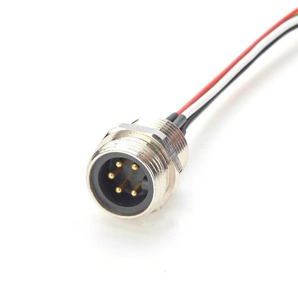 M7/8" 5 Pin Male Circular Connector Cable Assembly