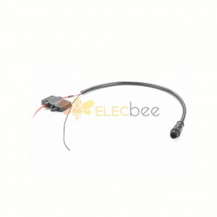 Nmea 2000 Power Cable M12 Male 5Pin With Fuse 0.2M