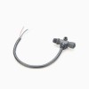 Nmea 2000 Power-Tap Cable M12 Male 5Pin to female 5Pin 0.2Meter