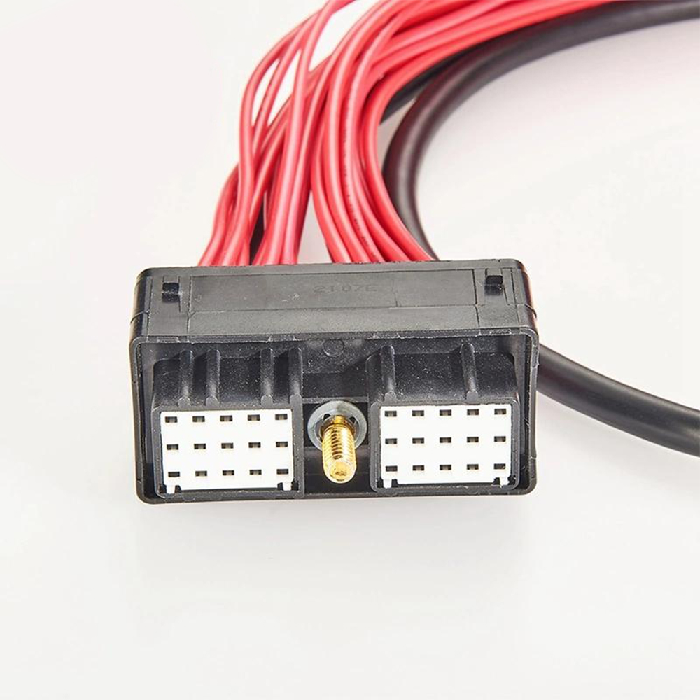 Switch Cable 30 Pin Housing 5810130029 M12 Male 5 Pin To 30 Pin Female Rectangular Connectors