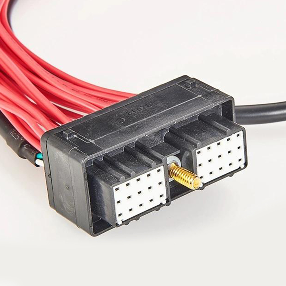 Switch Cable 30 Pin Housing 5810130029 M12 Male 5 Pin To 30 Pin Female Rectangular Connectors