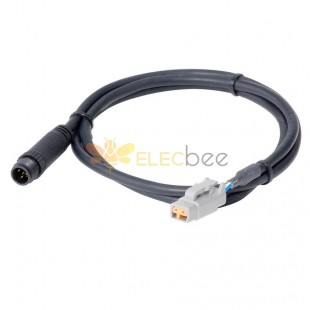 Dt06-2S To M12 Male 5Pin Cable Nmea2000 Can Bus Gps Antenna Cable Length 1Meter