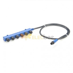 Nmea 2000 T-Connector 6 Ports Cable Length 1Meter 6 Female To Male