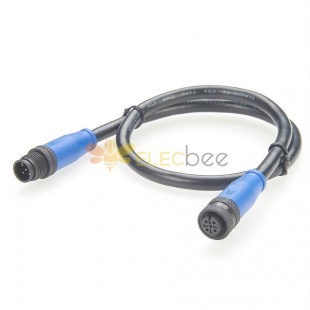 Nmea2000 Backbone Drop Cable M12 macho 5 pinos para fêmea 5 pinos comprimento do cabo 1 metro