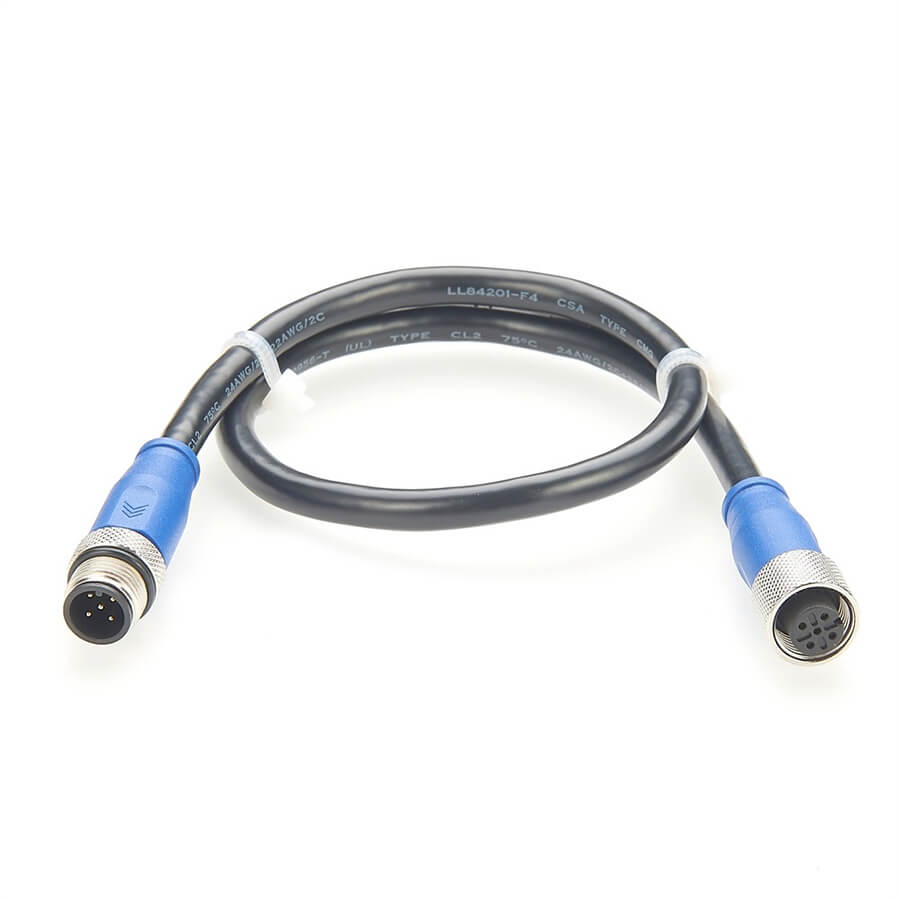 Nmea2000 Cable For Marine Electronics Network M12 Male 5 Pin To Female 5 Pin Cable Lenght 1 Meter