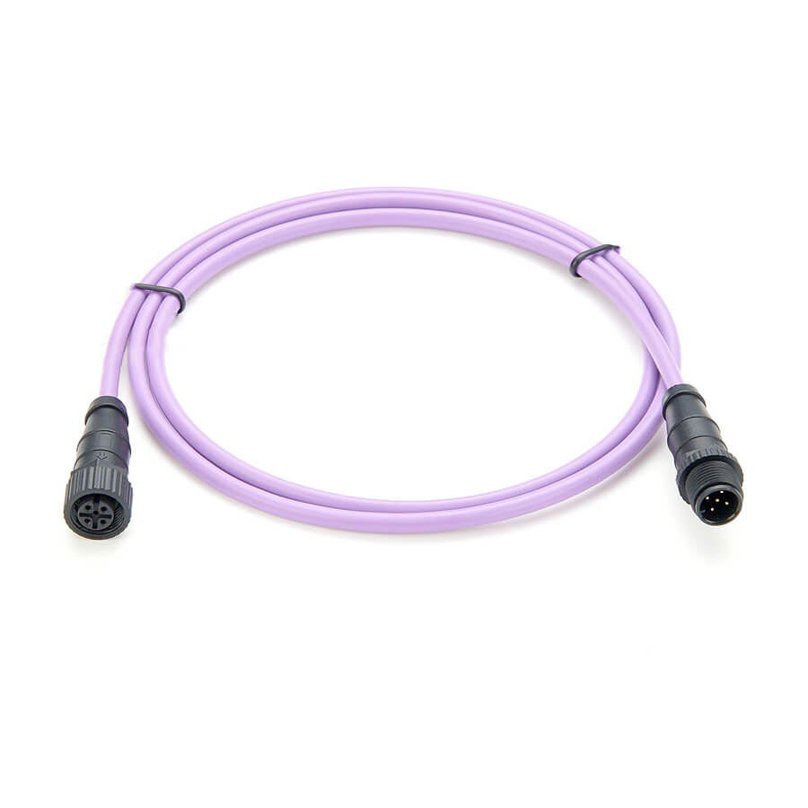 Sewage System Can Bus Nmea2000 Cable M12 5Pin Male To Female 1M