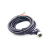 Ret Aisg 控制電纜組件直角 M16 8 針母頭單端電纜 3M