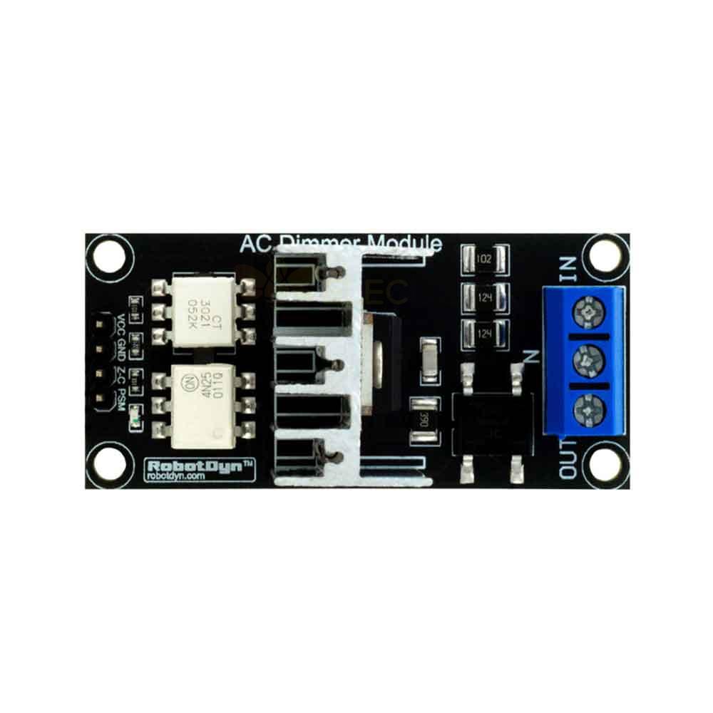 用於 PWM 控制器的交流調光器模組 1 通道 3.3V/5V 邏輯交流 50hz 60hz 220V 110V 用於 Arduino