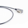 Schnelle Datenübertragung, USB 2.0-Stecker auf FTDI RS232 DB9-Stecker, rechtwinklig, serielles Adapterkabel, Länge 1 m