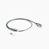 FTDI Chip USB 2.0Male Serial Adapter to RS232 DB9 Male Left Angled data transfer Cable Length 1M