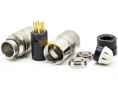 The difference between M16 aviation plug and electromechanical component connector